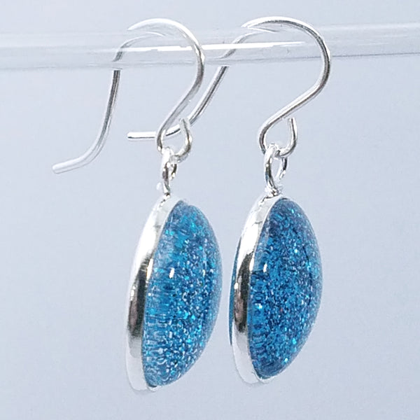 Shimmer Ocean - Drop Earrings
