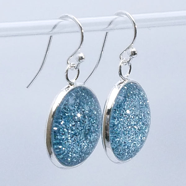 Shimmer Sky - Drop Earrings