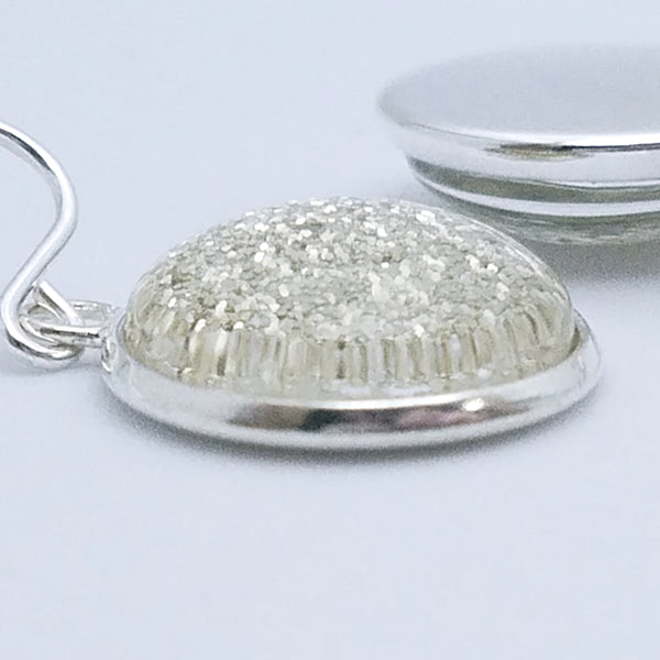 Shimmer Champagne - Drop Earrings