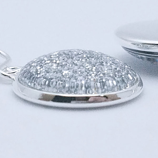 Shimmer Quartz - Drop Earrings