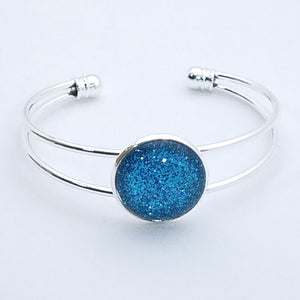 Shimmer Ocean - Bangle Bracelet